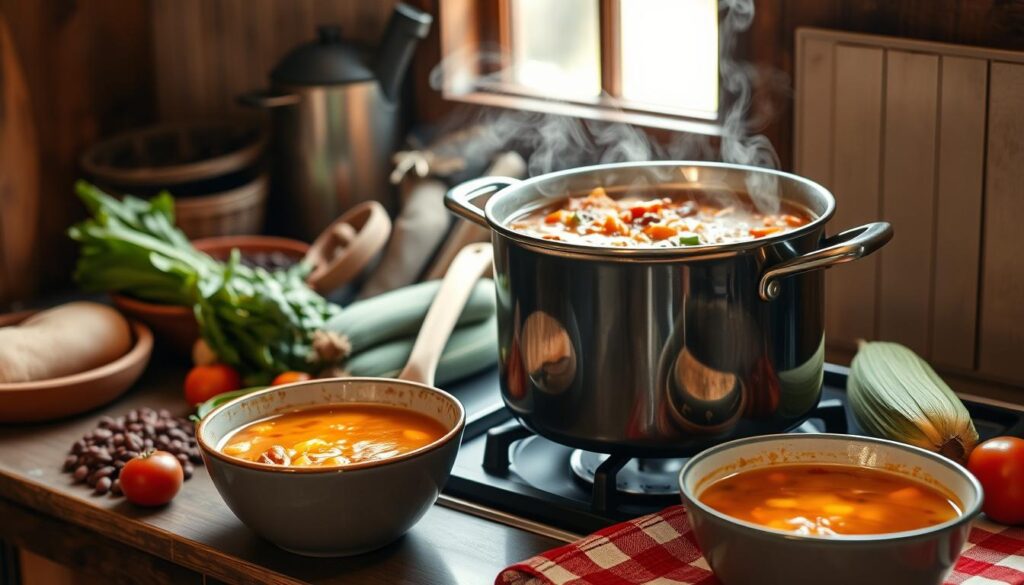 Cowboy Soup Reheating