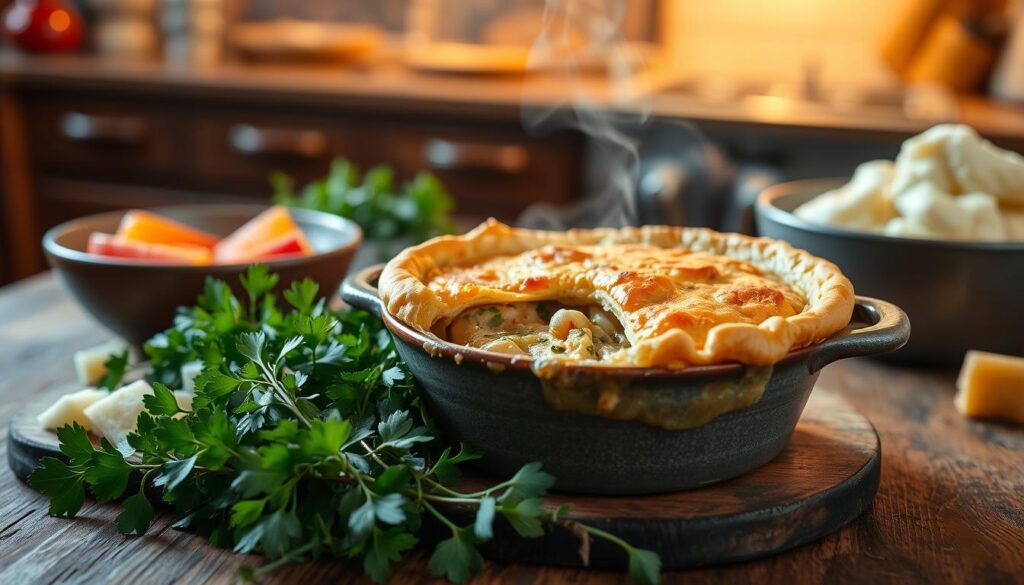 Curried Chicken Pot Pie