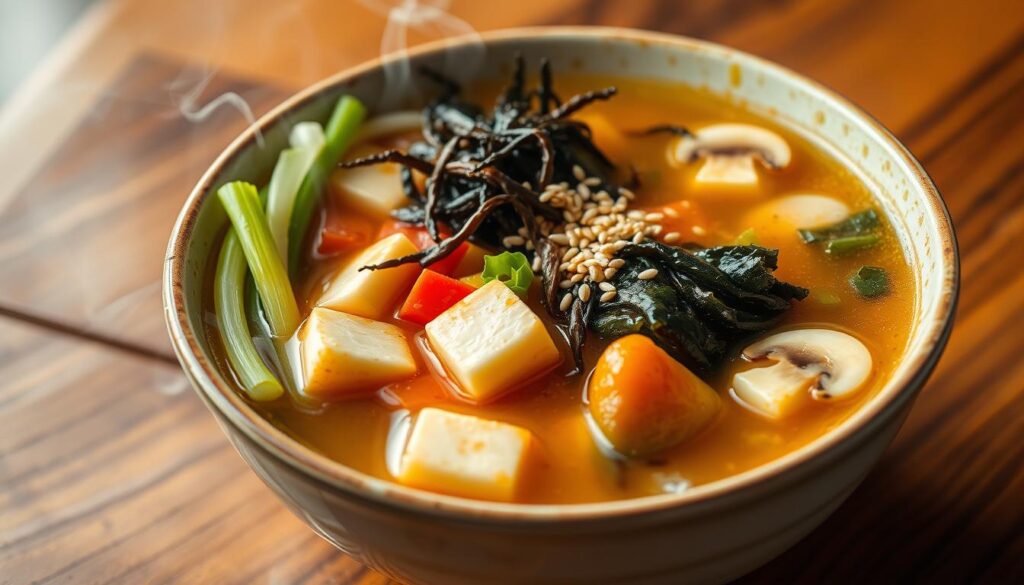 Customized miso soup