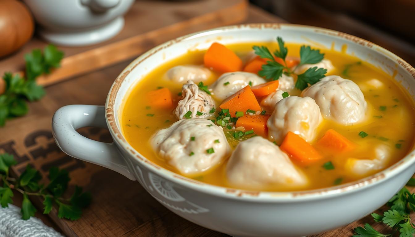 chicken dumpling soup recipe​