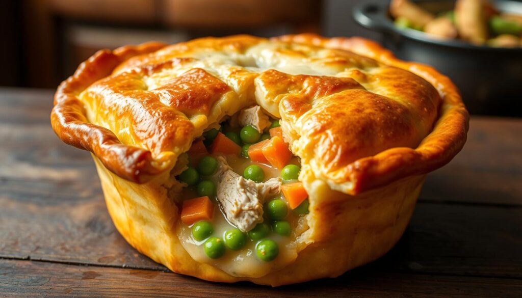 chicken pot pie recipe with cream of chicken soup​