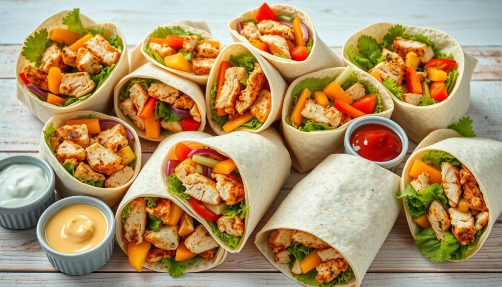 chicken wrap recipes