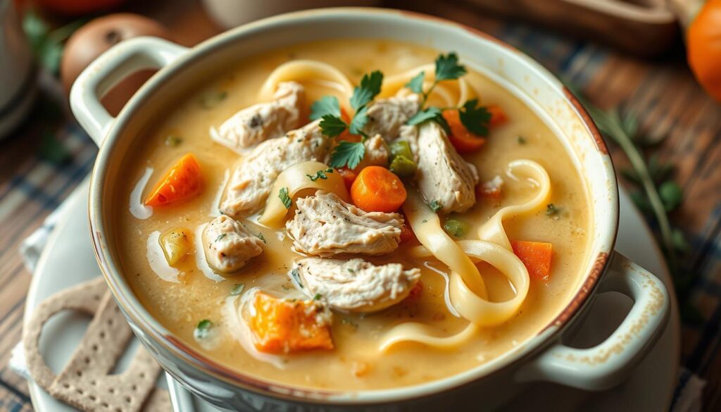 crack chicken noodle soup recipe