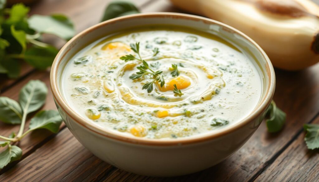 creamy low-calorie soup