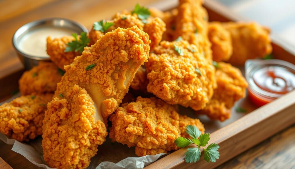 crunchy fried chicken