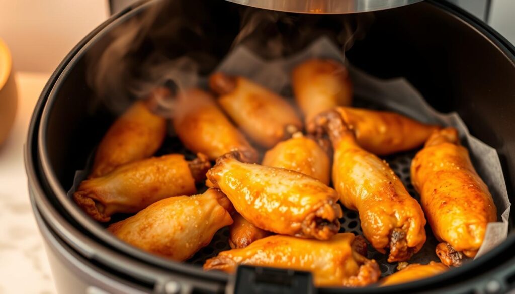 frozen chicken wings in air fryer​