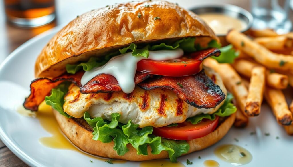 grilled chicken sandwich​