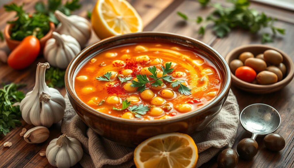 mediterranean chickpea soup