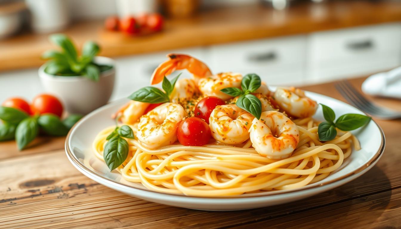 shrimp pasta recipes​