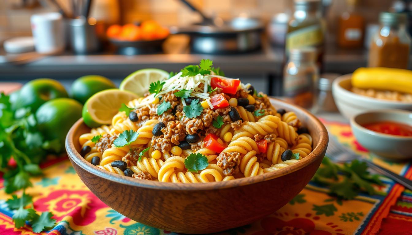 taco pasta recipe​